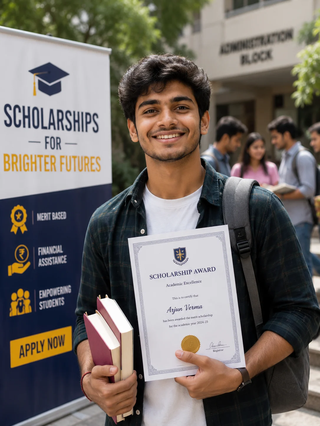 IID scholarship student